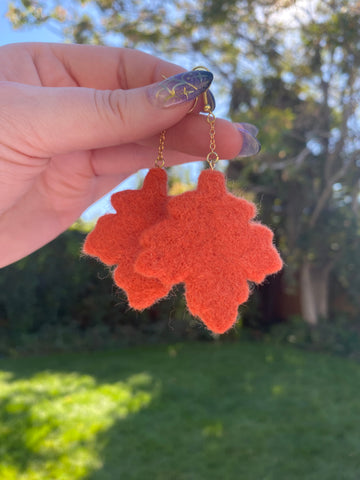 Maple Leaf Earrings