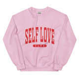 Printed Self Love Club Sweatshirt