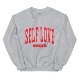 Printed Self Love Club Sweatshirt