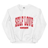 Printed Self Love Club Sweatshirt