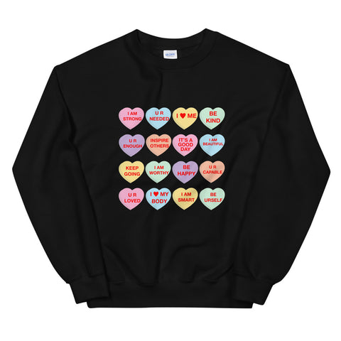 Inspiration Hearts Unisex Sweatshirt